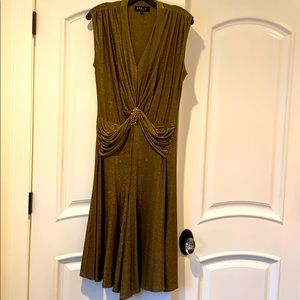 ABS Allen Schwartz collection .The new color stunning bronze dress